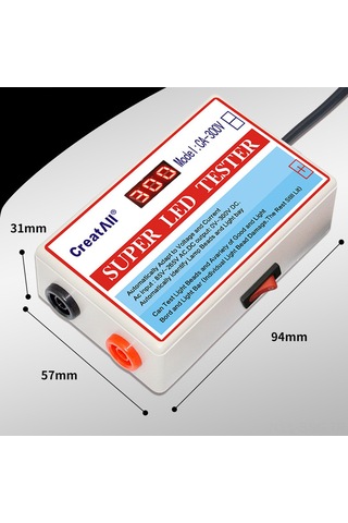 Springsun Led Işık Şeridi Test Cihazı, Ekran Olmayan Lcd Tv Arka Işık Tamiri, Kapasitör/diyot Voltaj Testeri, Otomatik Voltaj Uyum, 110v Amerikan Standartı