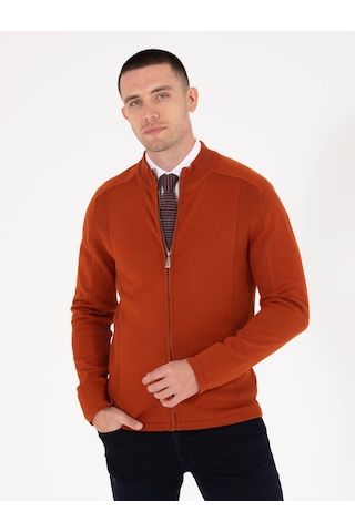 Pierre Cardin Erkek Bakır Hırka Triko 50263239-vr182 Bakır Çok Renkli