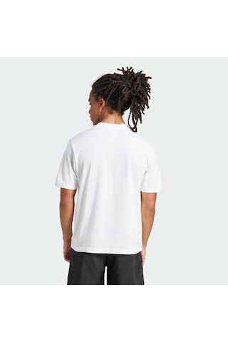 Adidas Essentials Small Logo Single Erkek Tişört C-adıjf1092e50a00 Beyaz