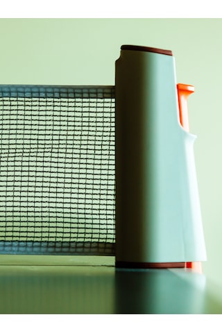 Masa Üstü Tenis File Seti Portatif Ayarlanabilir Bütün Masalar Il Açık Gri