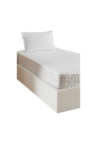 Evony Bebe Alez 70x140 Cm Sıvı Geçirmez Köşe Lastikli Micro Beyaz