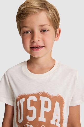 U.S. Polo Assn. Erkek Çocuk Tişört 50327044-vr256 İnci