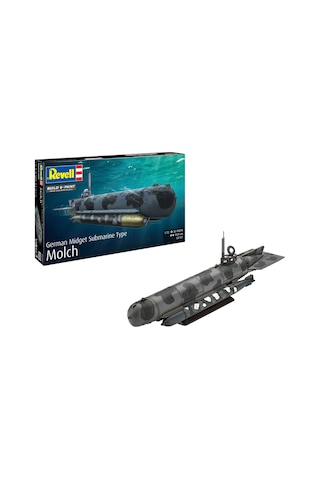Revell Maket Model Kit Gemi German Midget Submarine Type Molch 5187
