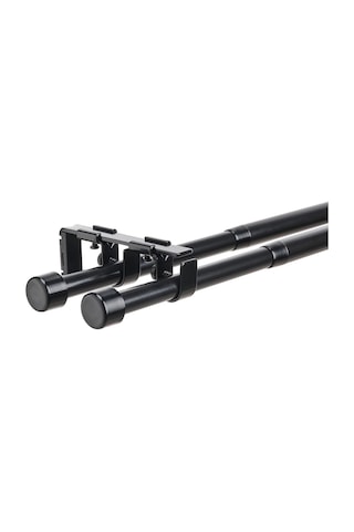 Ikea Bekrafta Rustik Korniş 120-210 Cm 19 Mm Siyah
