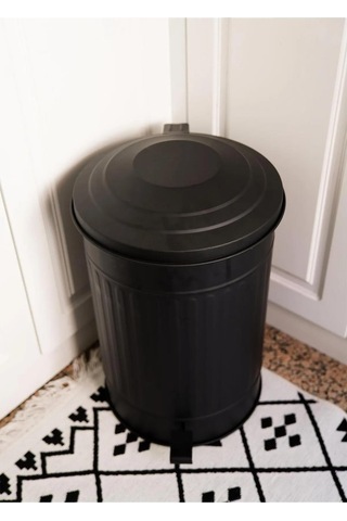 The Mia Çöp Kovası Mutfak 37 Litre Siyah MGL0002 Siyah