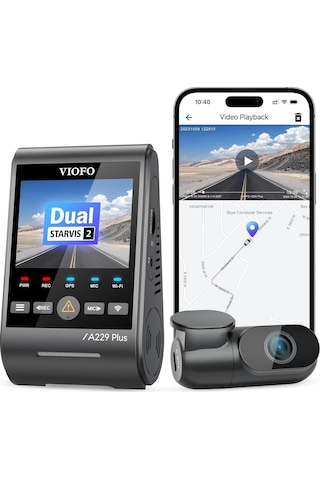 Viofo A229 Plus 3 Kameralı Ön-iç-arka 2k+2k+1080p Hdr Sony Starvi