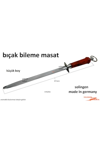 Masat Küçük Boy Solingen 1.kalite Bıçak Bileme Masatı Aparatı