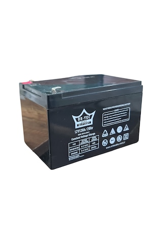 Ortec 12v 12ah Akü  Bakımsız Akü