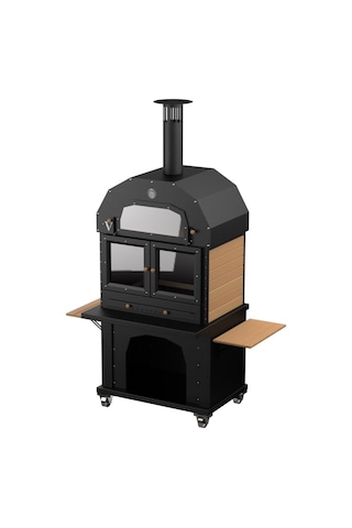 Kuzine Fırınlı Barbekü Şömine Mangal