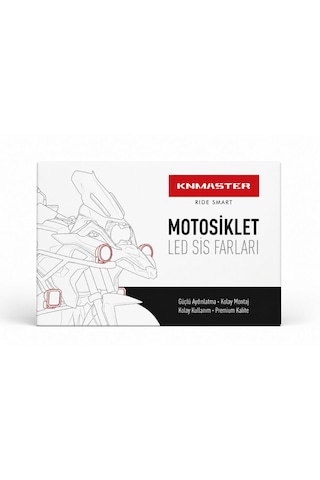 Knmaster Rexor 40w 3 Renkli Motosiklet Led Sis Farı 1