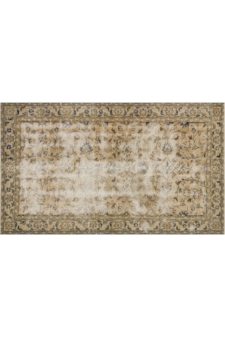 Vintage Eskitme El Dokuma Halı 135 X 226 Cm 9281