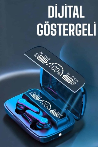 Bluetooth Kulaklık Dijital Göstergeli Kablosuz Uzun Pil Ömrü 1