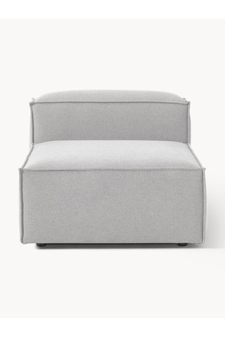 Most Mollis Orta Modül Berjer Silinebilir 32 Gri Keten Kumaş Yumu Gri