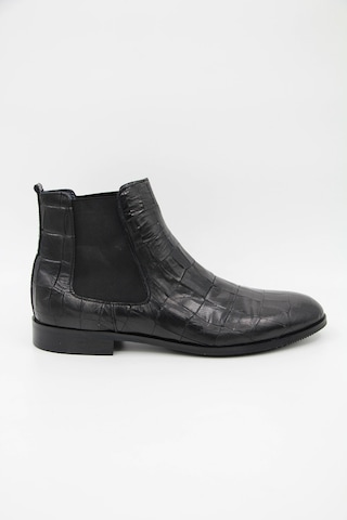 Luciano Bellini Bj3001 Reptil Erkek Klasik Bot - Siyah-siyah