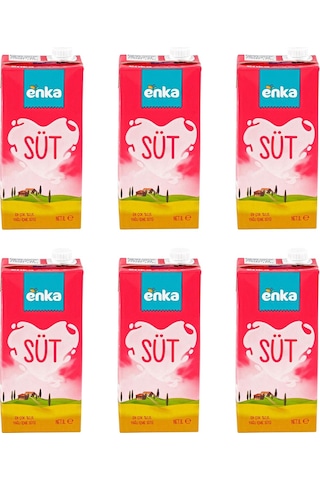 Enka %0,15 Yağlı Süt 1 Lt X 6 Adet