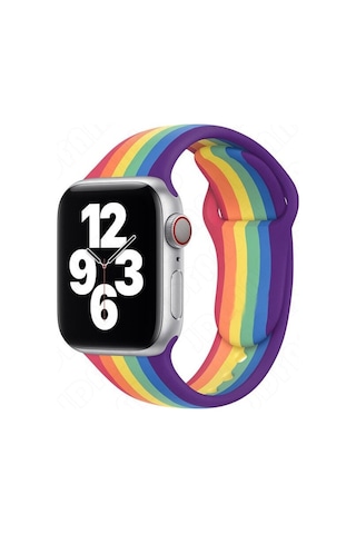 Apple Uyumlu Watch 38mm 40mm 41mm Gökkuşağı Kordon 1 2 3 4 5 6 Se 7 8 9