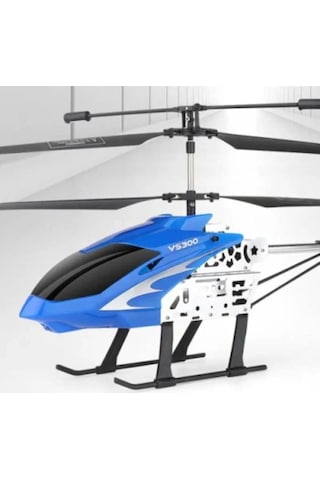 Oyuncak Büyük Dev Şarjlı Kutulu Kumandalı Helikopter Item Kod : F880 Mavi