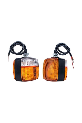 Kamyon Lambası Led Çift Taraflı Küçük Işık 12v Kare Ters Çevrilebilir Ön Işık Park Lambası