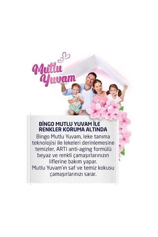 Bingo Premium Toz Çamaşır Deterjanı Beyaz 7 KG