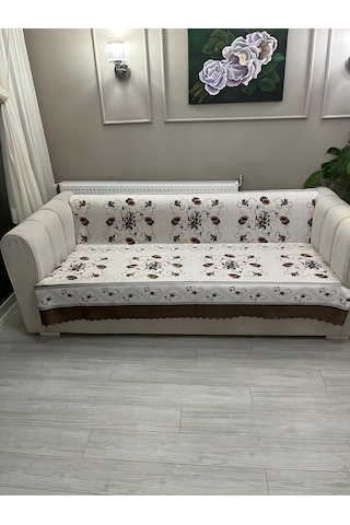 Koltuk Örtüsü Kaymaz Acı Kahverengi