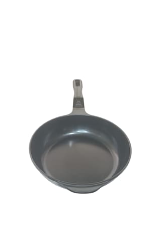 Akdeniz 28 Cm Cam Kapaklı Siyah Döküm Derin Tava