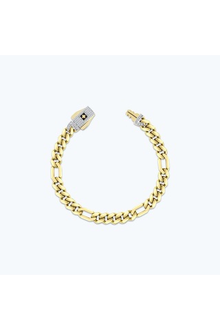 Altınbaş Altınbaş Golden Chain Bileklik Abl0384-y-24737-t75mm Çok Renkli