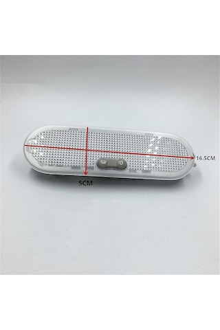 Jeehugo Nissan Qashqai/sunny/march Araç İçi Okuma Lambası Plastik 1 Tuşlu Kolay Kurulum 2007-2017