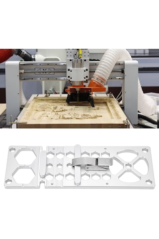 Dairesel Testere Aksesuarları Alüminyum Alaşım Paslanmaz Çelik Sağ Açılı Kılavuz Ahşap İşleme İçin Ray Kelepçesi