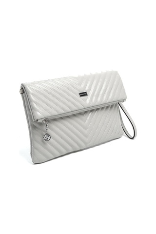 Silver Polo Sp1134 Kadın Portföy & Clutch Crash Gri-gri