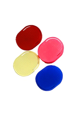 Saç Masaj ve Yıkama Kauçuk Tarak Kırmızı 2 Adet