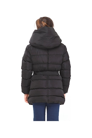 Benitto Kids Kız Çocuk Mont 51266-Siyah