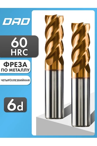 Dad Metal İçin Konik Freze 6d 15c 6d L50 Hrc60 - 1 Adet 187025674