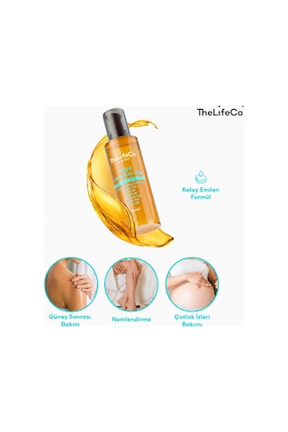 Thelifeco Skinfood Değerli Yağlar Serisi Doğal Cilt Bakım Yağı 150 ML