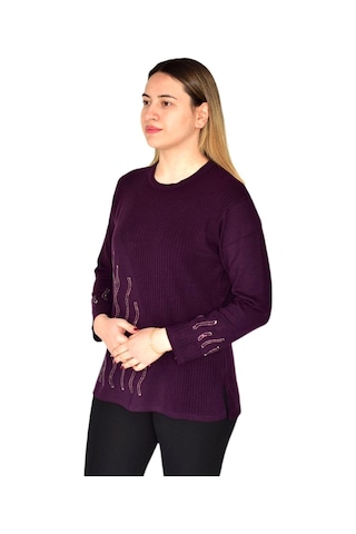 Kadın Triko Kazak Bgl-st03374 001