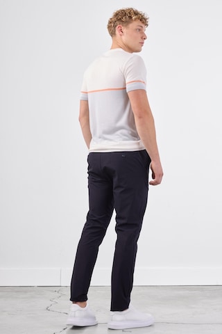 Dufy O Yaka Triko Tshirt Ekru