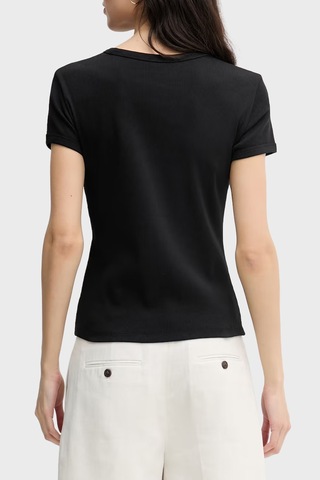 Calvin Klein Bayan T Shirt Lv047f240g Ub1 Siyah