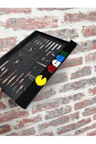 Pacman Pleksi Motor Plakalığı