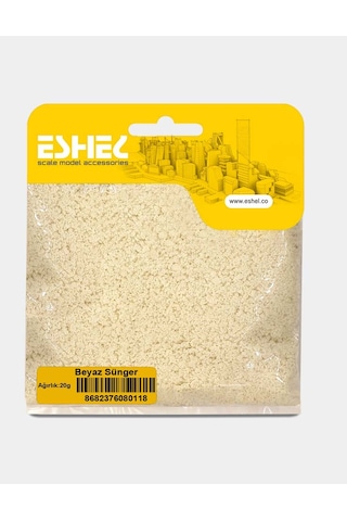 Eshel Maket Beyaz Sünger--20 Gr--20 Gr