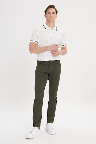 Ac&Co / Altınyıldız Classics Slim Fit Dar Kesim Pamuklu Esnek Chino Erkek Pantolon - Haki