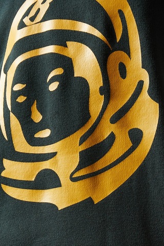 Civil Boys Billionaire Boys Club Astro Örgü Yuvarlak Yaka Kazak, Koyu Yeşil