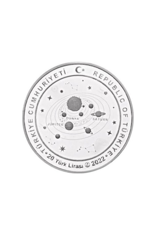 Agakulche Galileo Galılei Gümüş Para