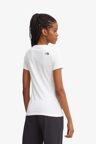 The North Face W Ss Easy Tee Kadın T-shirt Nf0a8a6dfn41 Beyaz