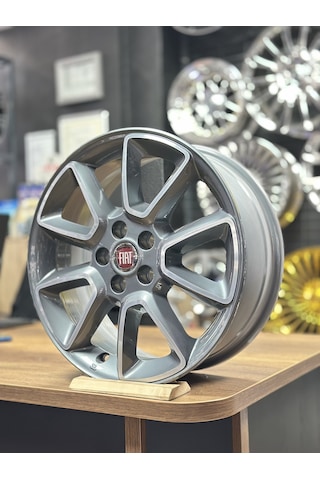 Sıfır Opar 16 İnç Egea, Doblo Gunmetal Diamond Jant Takımı