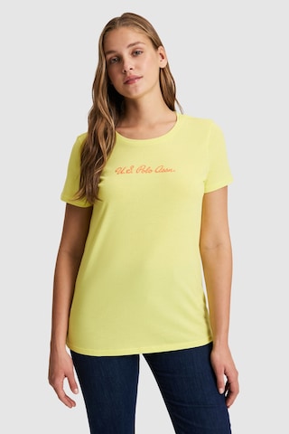 U.s. Polo Assn. Kadın Fıstık Tişört Basic 50323450-vr087
