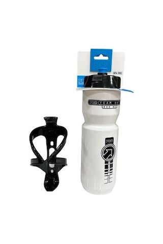 Pro Team Beyaz 800 Ml Bisiklet Matara Suluk Suluk Kafesi Hediyeli Beyaz
