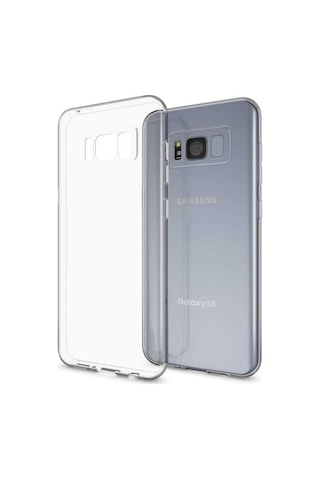 Samsung Galaxy Uyumlu S8 Plus Kılıf Kamera Korumalı Süper Silikon Kılıf