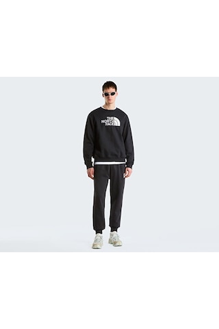 The North Face M Tnf Essentıal Drew Peak Regular Crew Erkek Outdoor Sweatshirts Nf0a8fd9jk31 Siyah