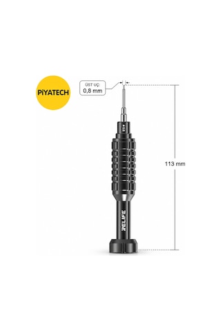 Rl-730 Profesyonel Pentalobe 0.8mm Hassas Cep Telefonu Tamir Tornavidası Manyetik S2 Çelik Uçlu