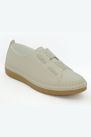 Letao Marly Anatomik Deri Fusped Confort Taban Kadın Sneaker Günl 001