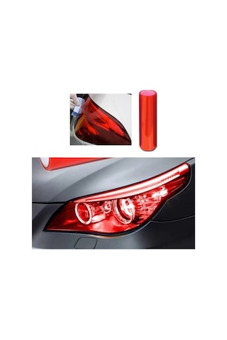 Far Stop Filmi Far Folyosu Far Çizik Engelleyici Folyo 30 Cm X 10 Metre Kırmızı GLZ02330103